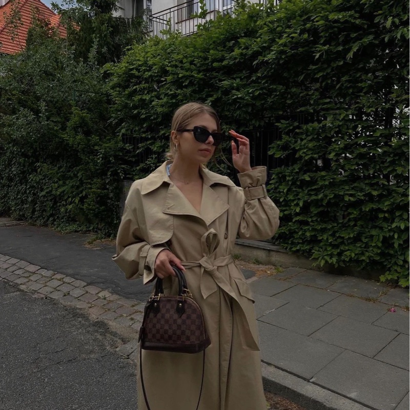 LVAlma BB 貝殼包 梅拉得焦糖色棋盤格款 #晶片版  💗腋下背超好看-4