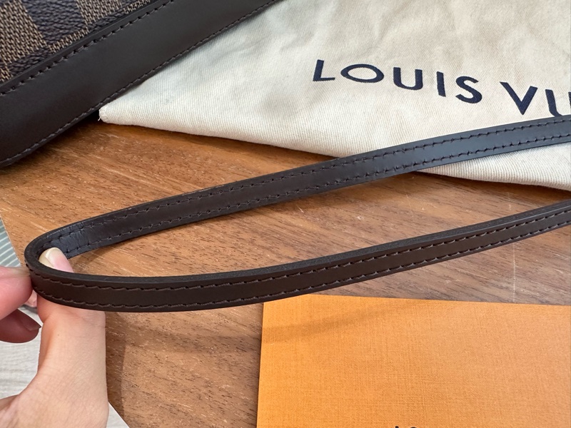 LVAlma BB 貝殼包 梅拉得焦糖色棋盤格款 #晶片版  💗腋下背超好看-23