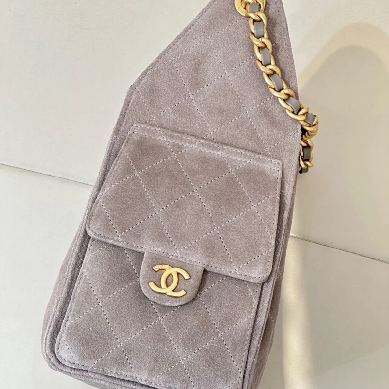 Chanel香奈兒25K麂皮25bag秋冬限定小號-2