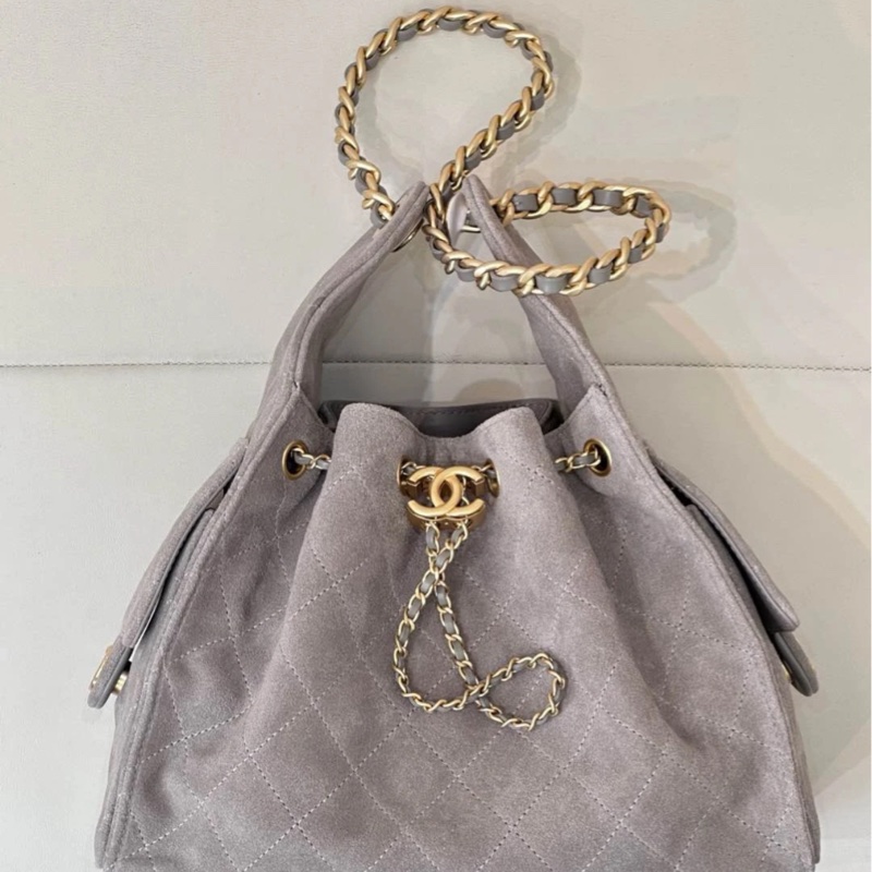 Chanel香奈兒25K麂皮25bag秋冬限定小號-4