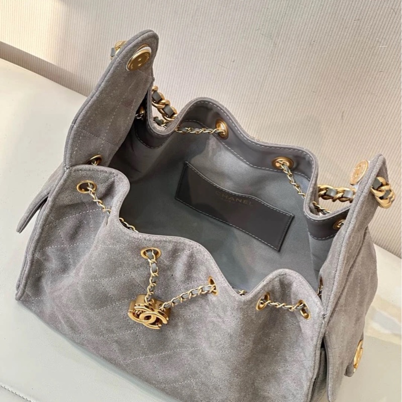 Chanel香奈兒25K麂皮25bag秋冬限定小號-5