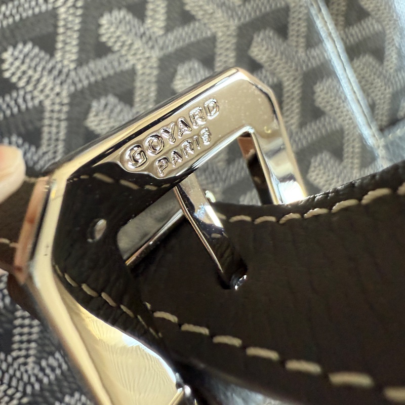 Goyard GM 灰色 郵差包-43