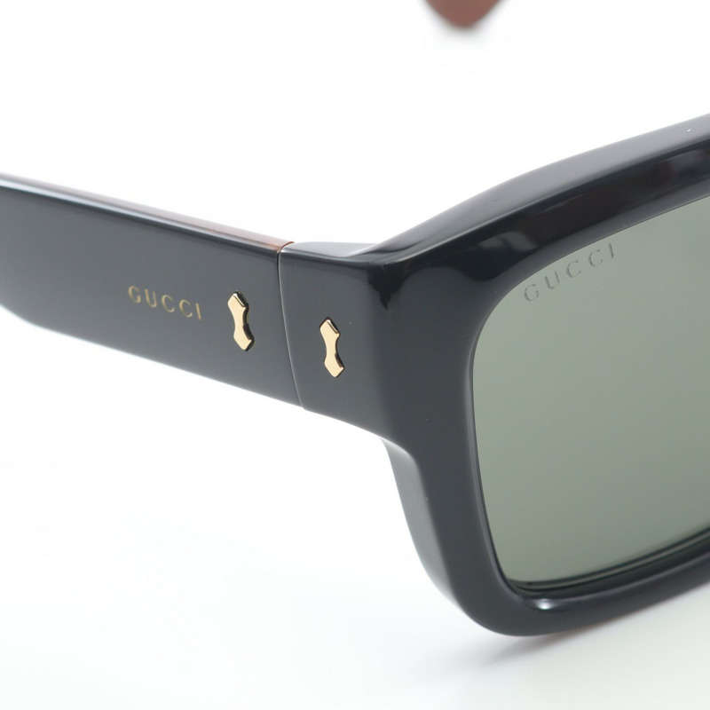 GUCCI 太陽眼鏡 GG1461S-001 塑膠黑褐色 全新男式-6