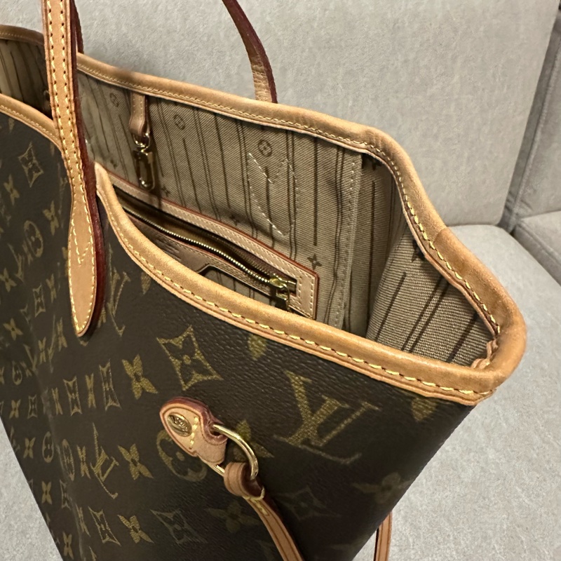 LV 💫 NEVERFULL 中號 托特包-7
