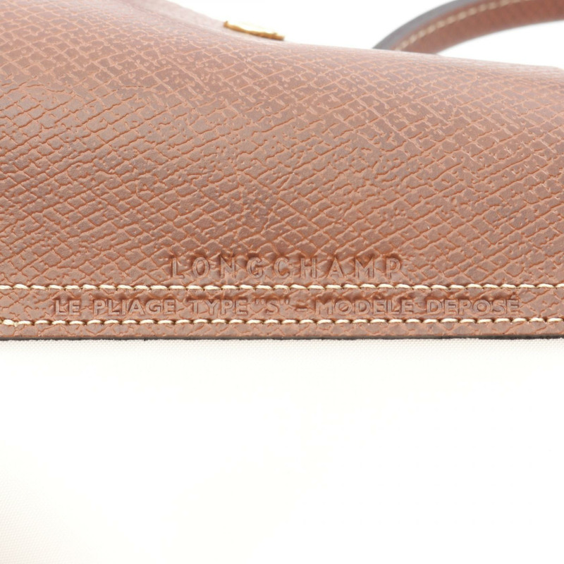 Longchamp Le Pliage S 托特包 L1621089P71 帆布皮革米棕色全新女款-3