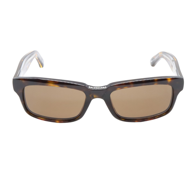 BALENCIAGA 太陽眼鏡 太陽眼鏡 BB0345S-002/SMT/SUN 塑膠鎳黑棕色全新男女通用-0