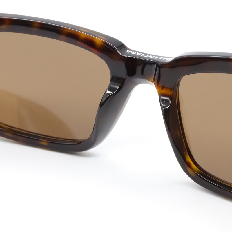 BALENCIAGA 太陽眼鏡 太陽眼鏡 BB0345S-002/SMT/SUN 塑膠鎳黑棕色全新男女通用-6