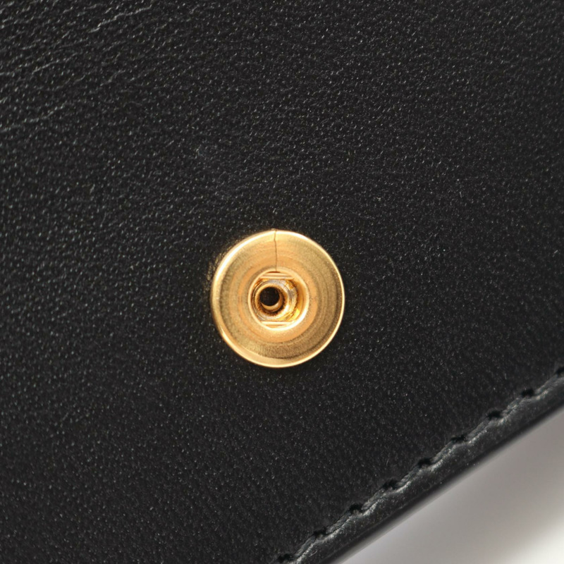 BOTTEGA VENETA Intrecciato 卡包 667141VCPP38425 皮革 黑色 全新 男士 BV-4