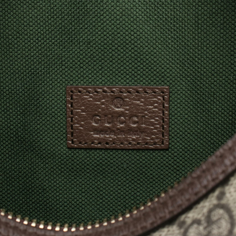 GUCCI Ophidia GG Supreme 單肩包 838477FAE0P9746 PVC 塗層帆布皮革米棕色多色新款女款-3