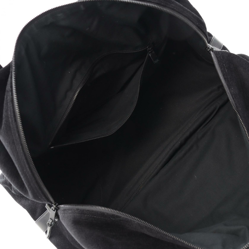 SAINT LAURENT PARIS Nux 行李包 波士頓包 594400FACGA1070 皮革面料 黑色 全新 男士-2