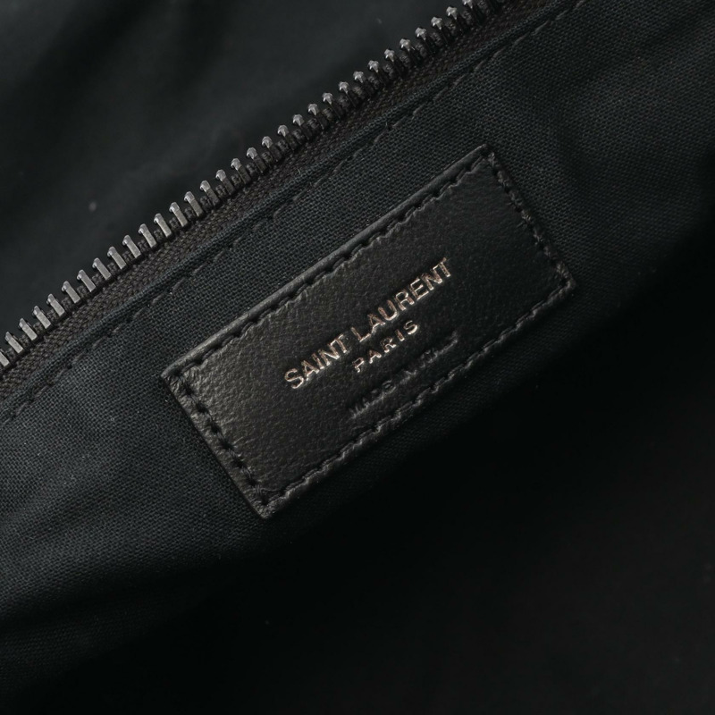 SAINT LAURENT PARIS Nux 行李包 波士頓包 594400FACGA1070 皮革面料 黑色 全新 男士-3