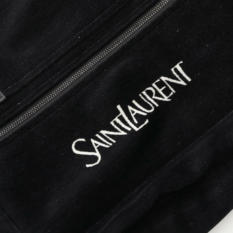 SAINT LAURENT PARIS Nux 行李包 波士頓包 594400FACGA1070 皮革面料 黑色 全新 男士-4