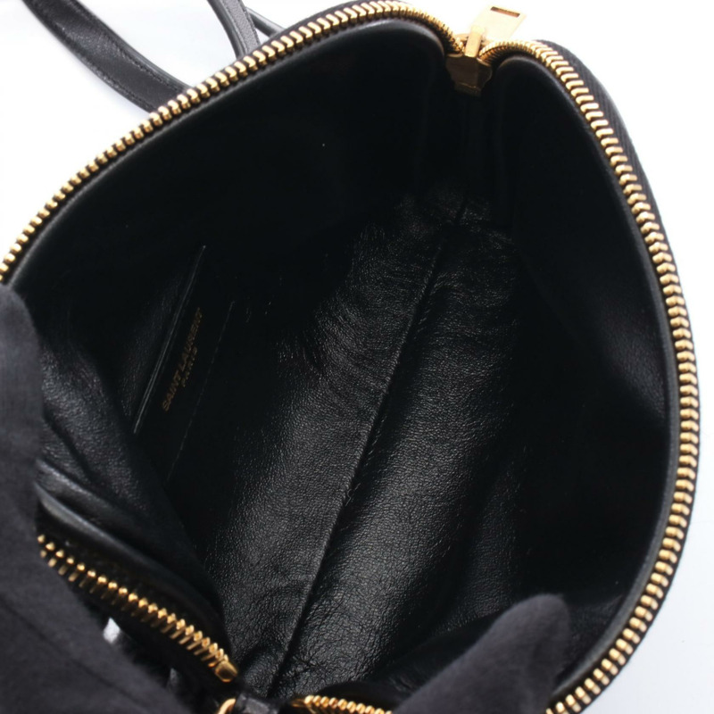 SAINT LAURENT PARIS Gabby 鏈條包單肩包 7336671EL071000 皮革黑色新款女款-2