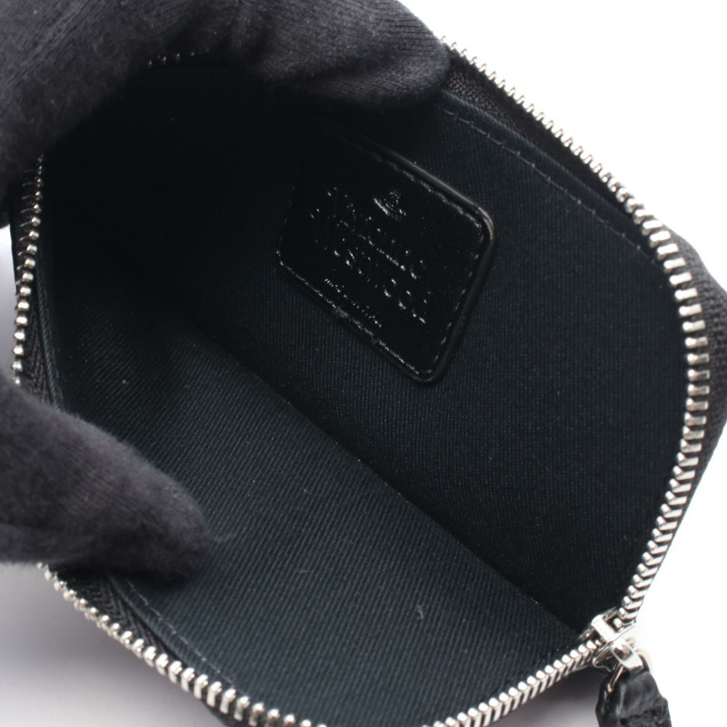 Vivienne Westwood Orb 零錢包 5402000HWS000DN403 皮革黑色全新男女通用-2