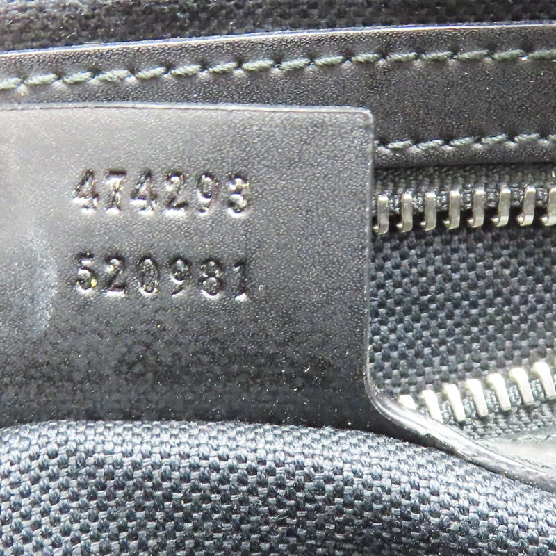 黑色 GG Supreme帆布 腰包【GUCCI 古馳】 474293-7