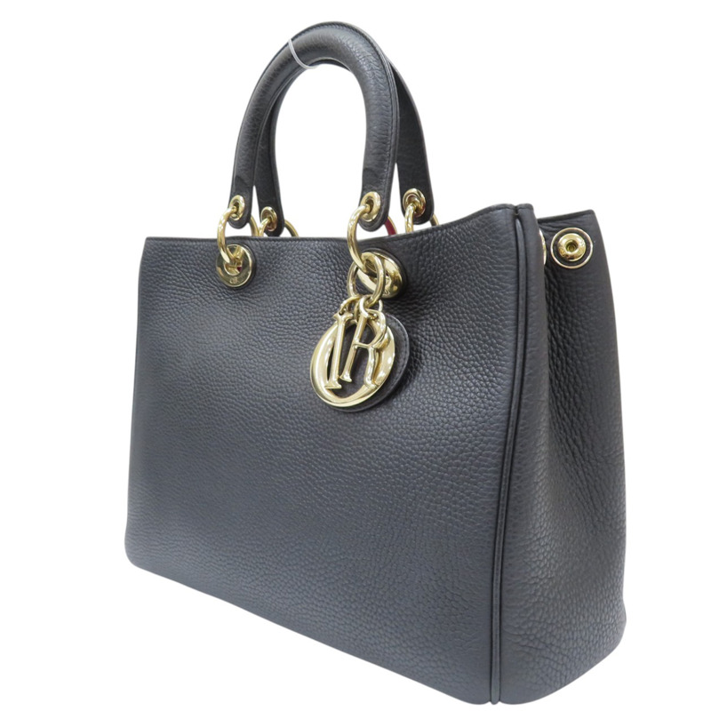 黑色 牛皮 Diorissimo Tote 兩用包【Dior 迪奧 】-2