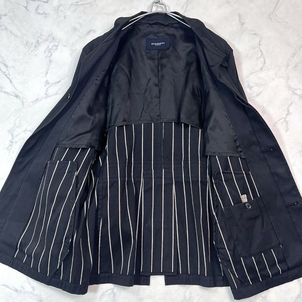 真品Burberry London Blouson 輕質外套 無襯裡後背 男士中號（歐洲S碼）深灰色-1