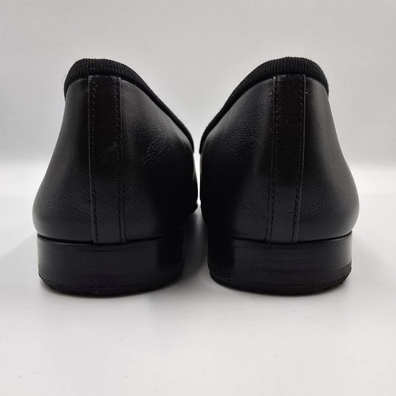 【舊愛新歡】CHANEL 黑色芭蕾舞娃娃鞋-L800081-4