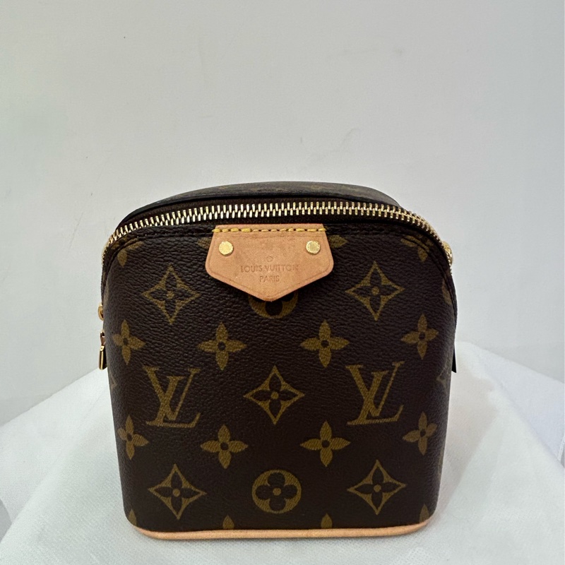 LV老花方型骰子包-0