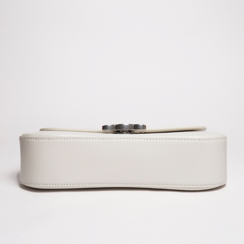 CELINE LOLA亮澤牛皮革手袋-3