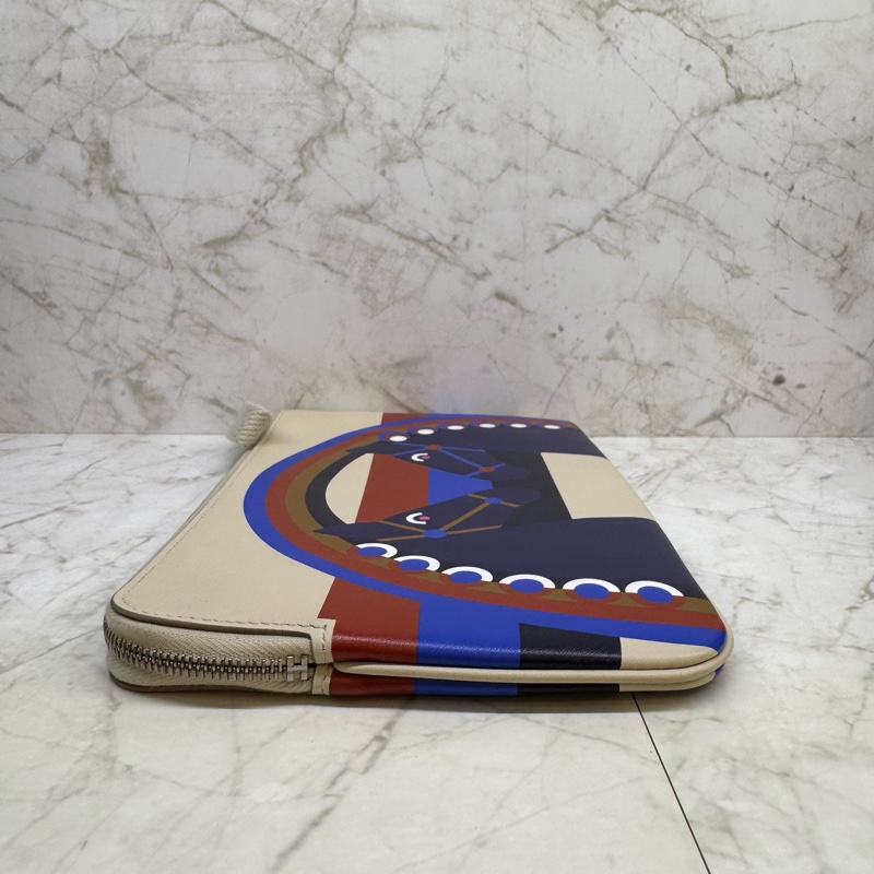 HERMES Carre Pock長版置物小包Z刻-3