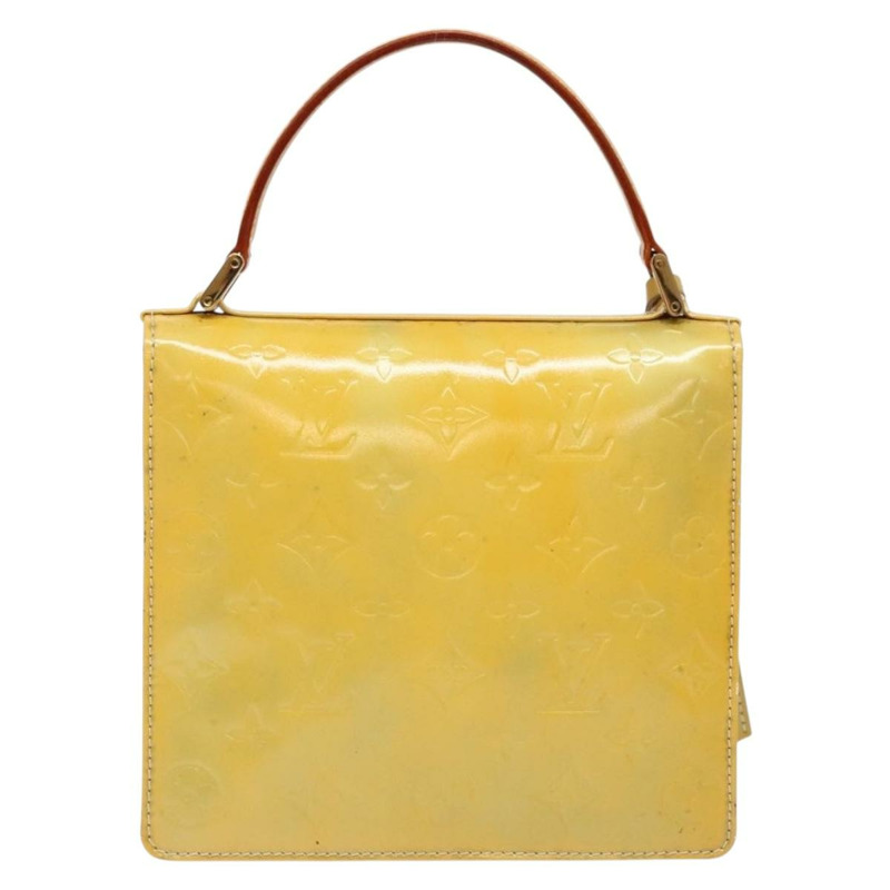 【日本直送】路易威登 Monogram Vernis Spring Street 手提包灰色 M91029 LV 正品 gh743-1