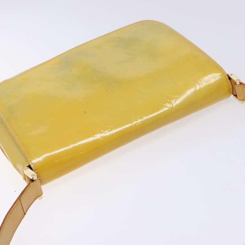 【日本直送】路易威登 Monogram Vernis Thompson Street Bag Gris M91008 LV Auth gh689-5