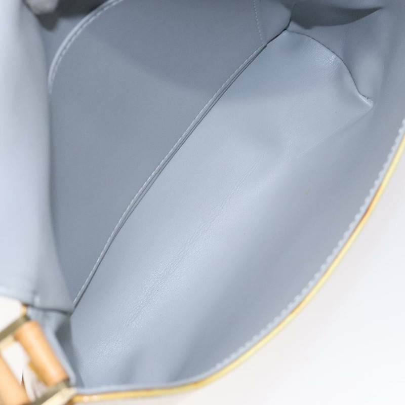【日本直送】路易威登 Monogram Vernis Thompson Street Bag Gris M91008 LV Auth gh689-10