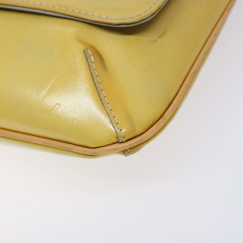 【日本直送】路易威登 Monogram Vernis Thompson Street Bag Gris M91008 LV Auth gh689-13