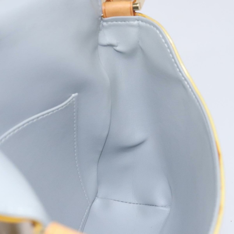 【日本直送】路易威登 Monogram Vernis Thompson Street Bag Gris M91008 LV Auth gh689-17