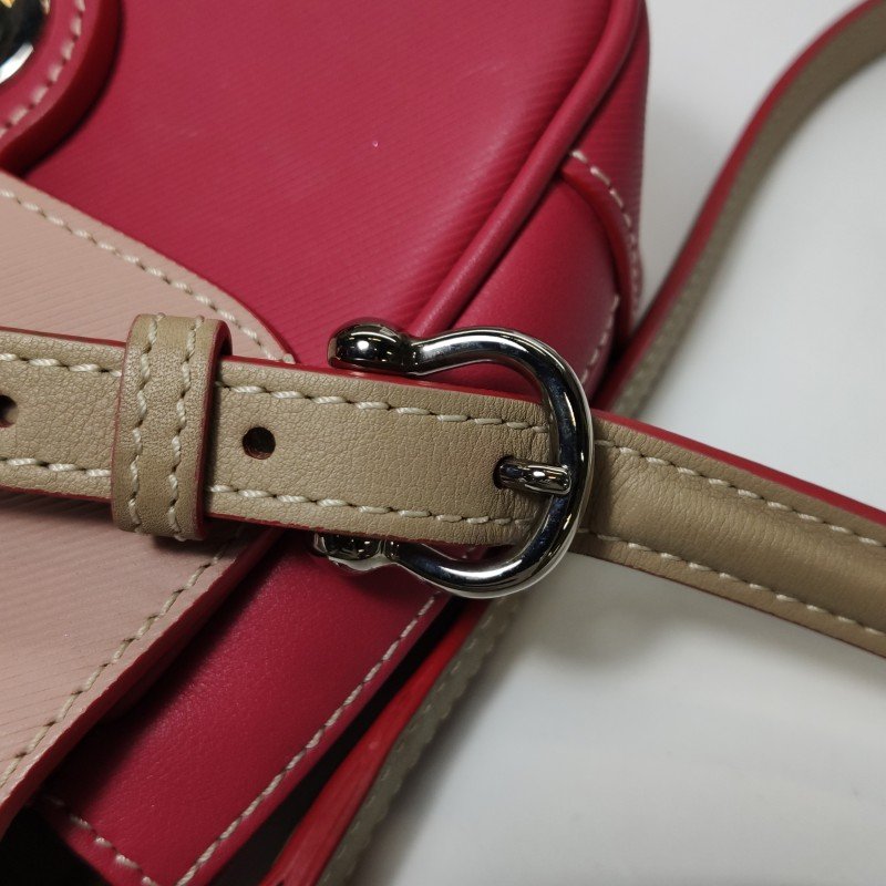 Burberry DK88 牛皮 拼色 鎖扣 斜背包 單肩包-13