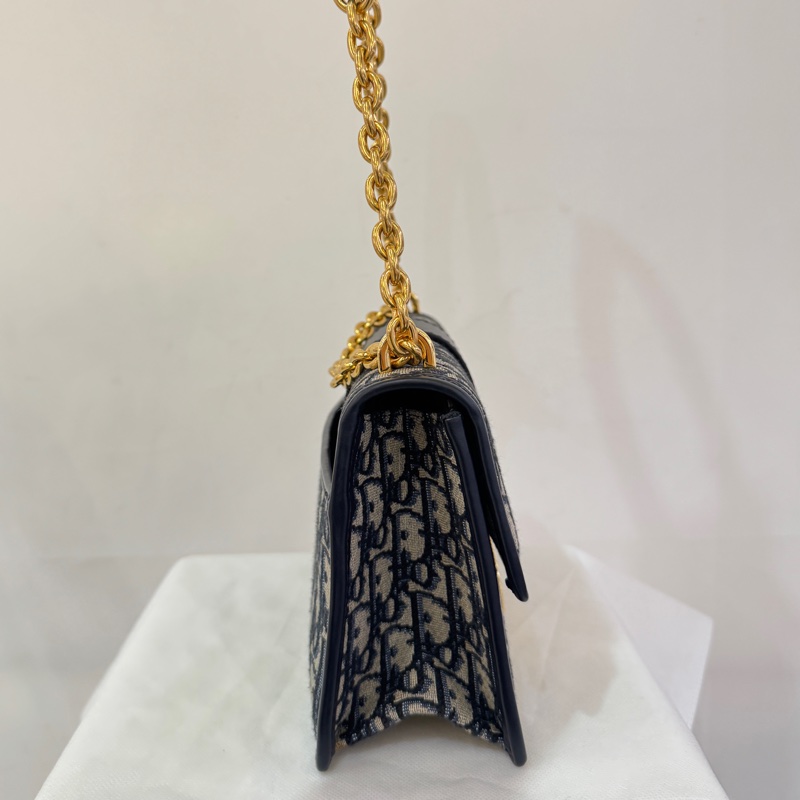 Dior 藍緹花布 30 Montaigne m canvas-1