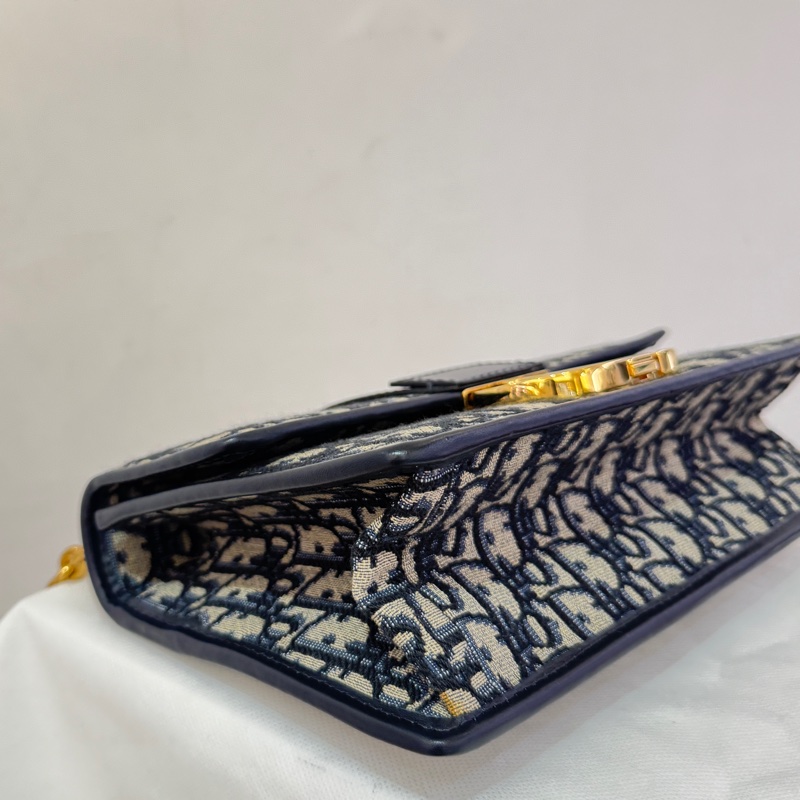 Dior 藍緹花布 30 Montaigne m canvas-6