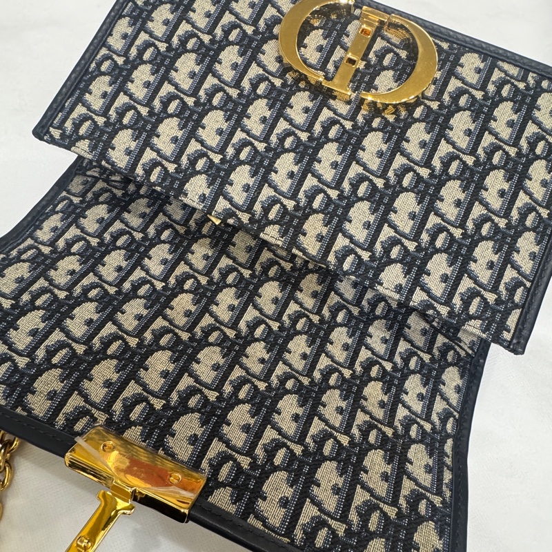 Dior 藍緹花布 30 Montaigne m canvas-7