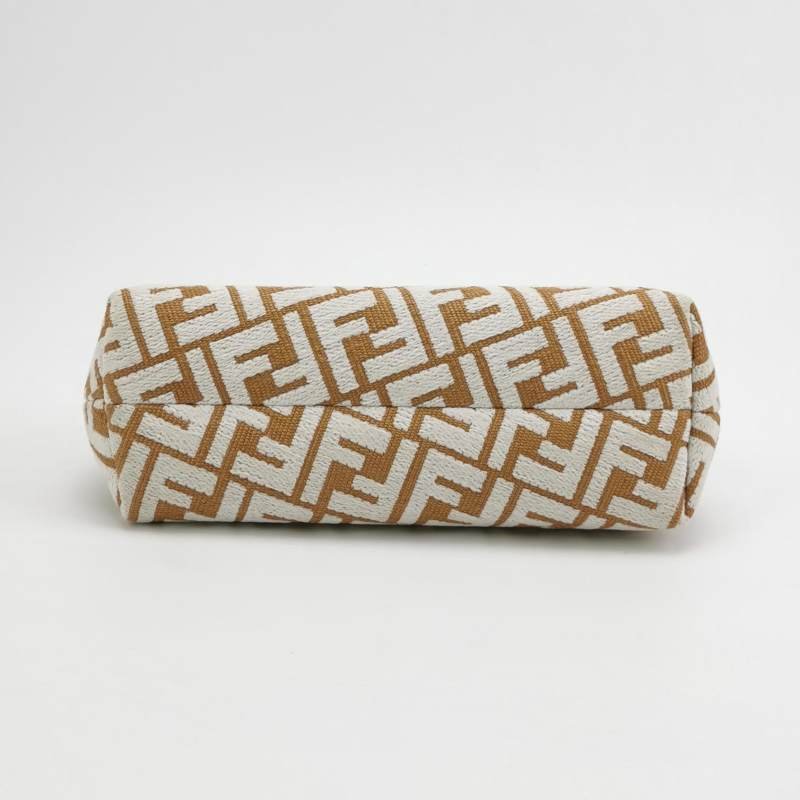 Fendi First 小號 羊皮 雙F 老花 斜背包 單肩包-5