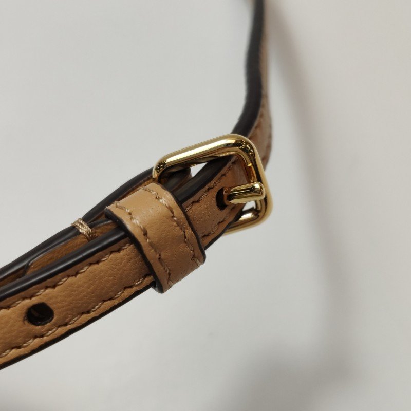 Fendi First 小號 羊皮 雙F 老花 斜背包 單肩包-14