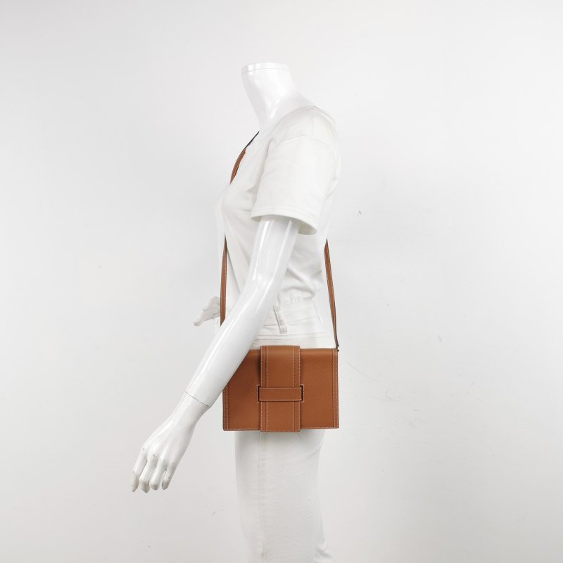 Hermes H Passant 牛皮 幾何 線條 H造型 斜背包 單肩包-1