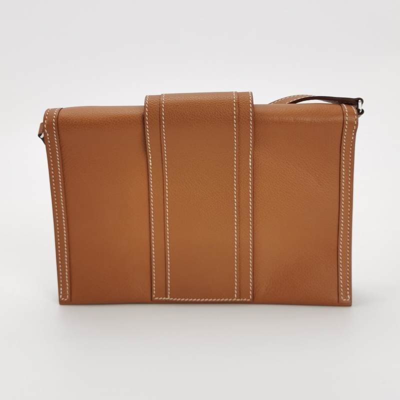 Hermes H Passant 牛皮 幾何 線條 H造型 斜背包 單肩包-4