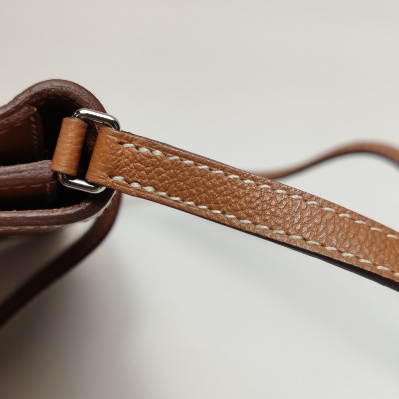 Hermes H Passant 牛皮 幾何 線條 H造型 斜背包 單肩包-10