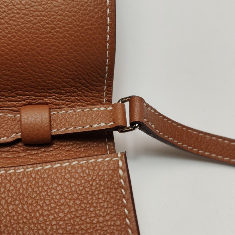 Hermes H Passant 牛皮 幾何 線條 H造型 斜背包 單肩包-11