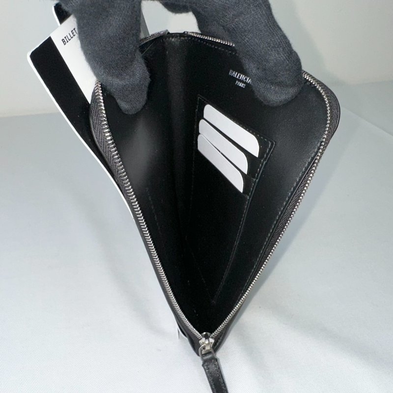 BALENCIAGA 護照機票掛繩卡包-6