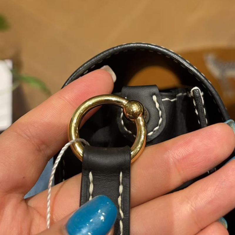 🌈Hermes🧡Roulis 23🧡黑色金扣🌈98.5新🌟Sambrero皮🌟Stamp X🌟-8