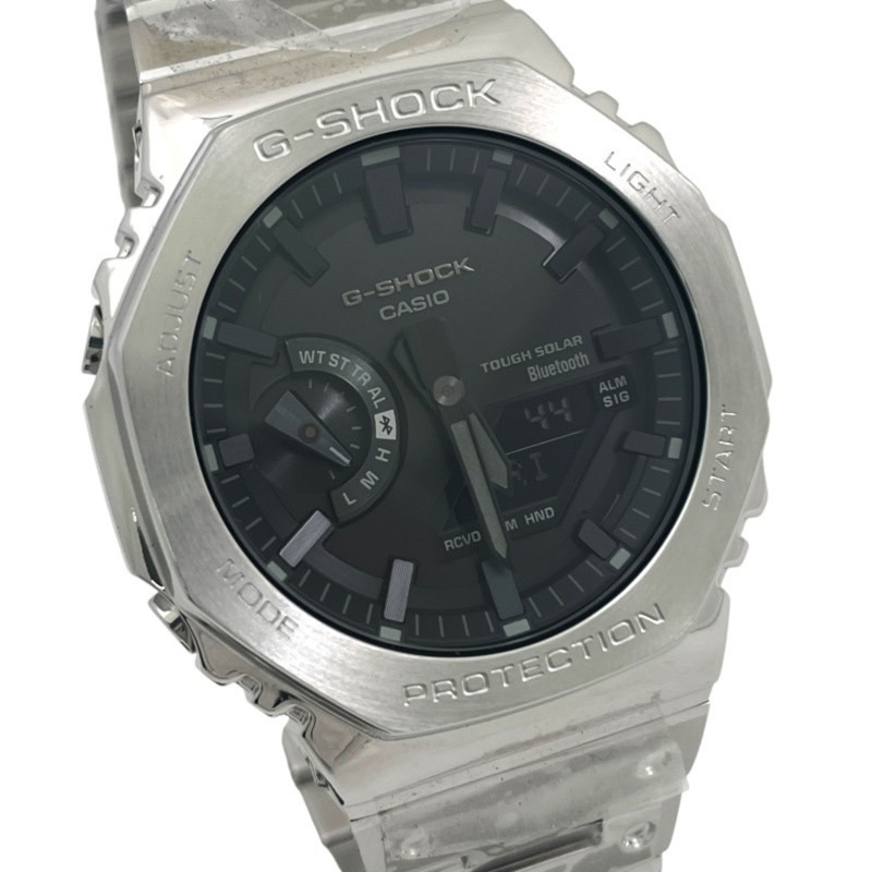 卡西歐 G-SHOCK GM-B2100D-1AER 男士不鏽鋼堅固太陽能全金屬手錶-2