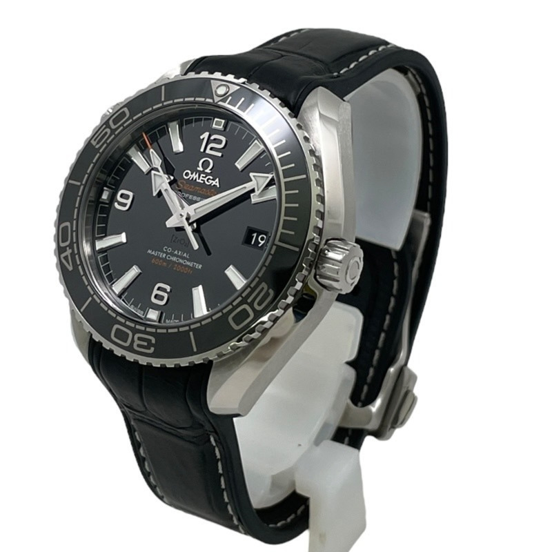 歐米茄海馬系列海洋宇宙 600 公尺腕錶 215.33.40.20.01.001 精鋼男士自動同軸至臻天文台腕錶-1