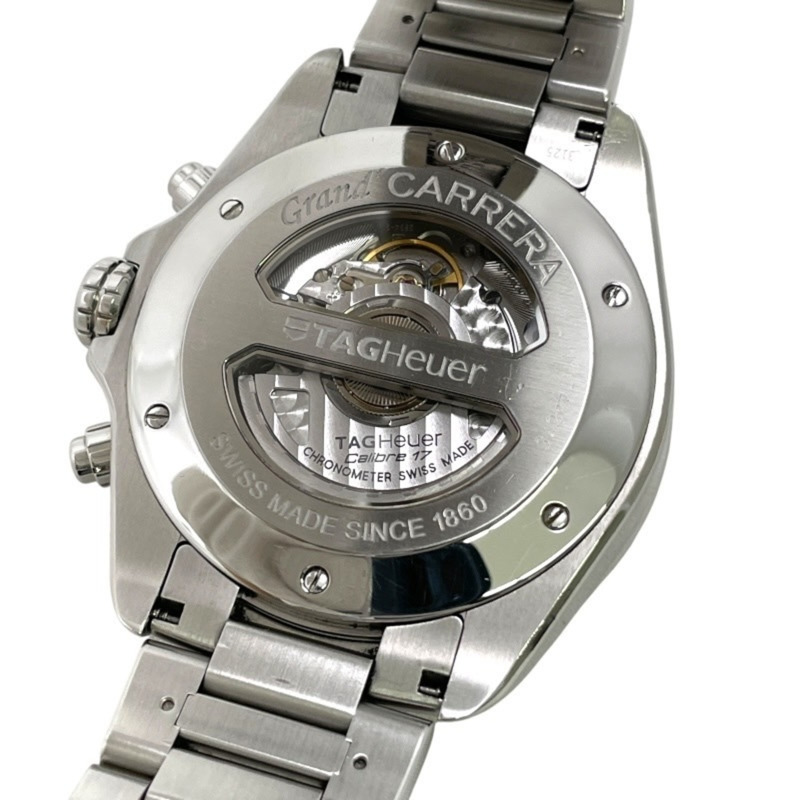 泰格豪雅 Grand Carrera CAV511A.BA0902 不鏽鋼男士自動計時腕錶，搭載 17 號機芯-6