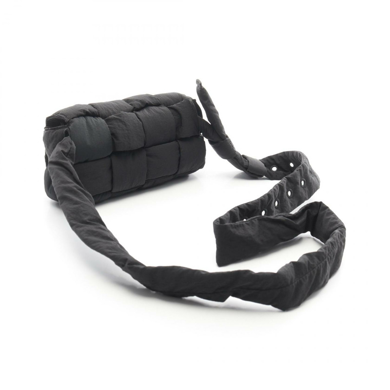 BOTTEGA VENETA PADDED CASSETTE 腰包 679763 尼龍 黑色 二手 男女通用-1