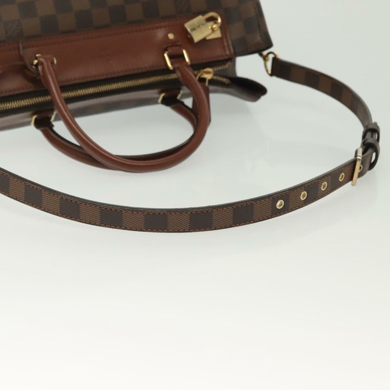 【日本直送】路易威登 Damier Ebene Greenwich 手提包 2way N41337 LV 正品 BA5559-8