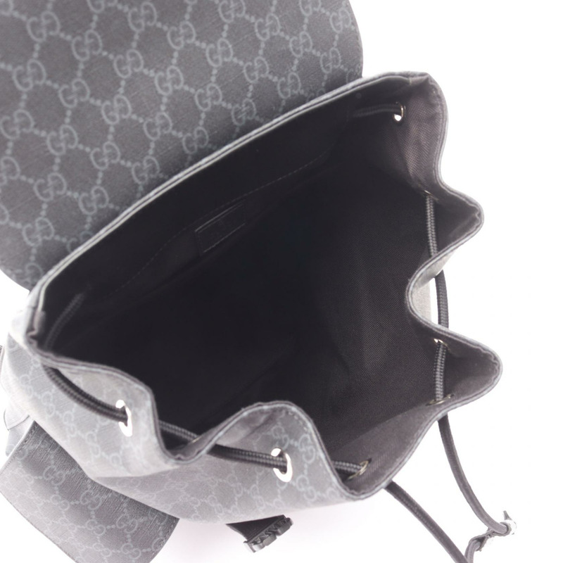 GUCCI GG 黑色 L 背包 792080FADJQ1185 灰色 全新 男士-2