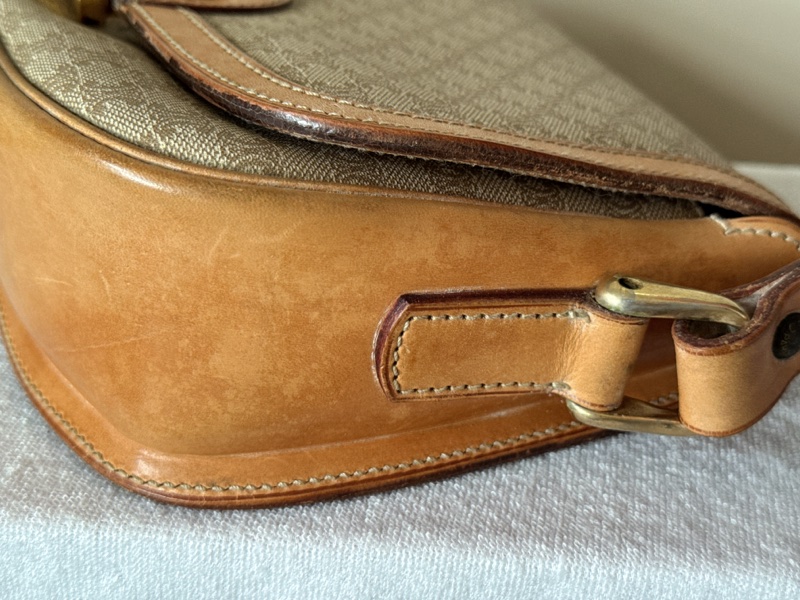 Celine Vintage Macadam crossbody bag-9