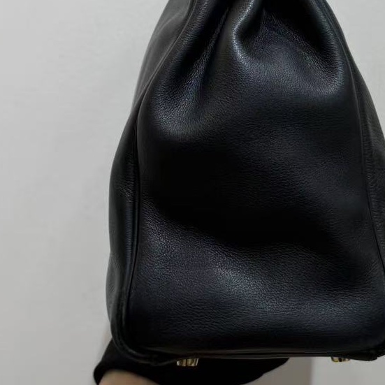 愛馬仕 Hermes kelly32 黑色金扣 手袋 斜挎袋-7
